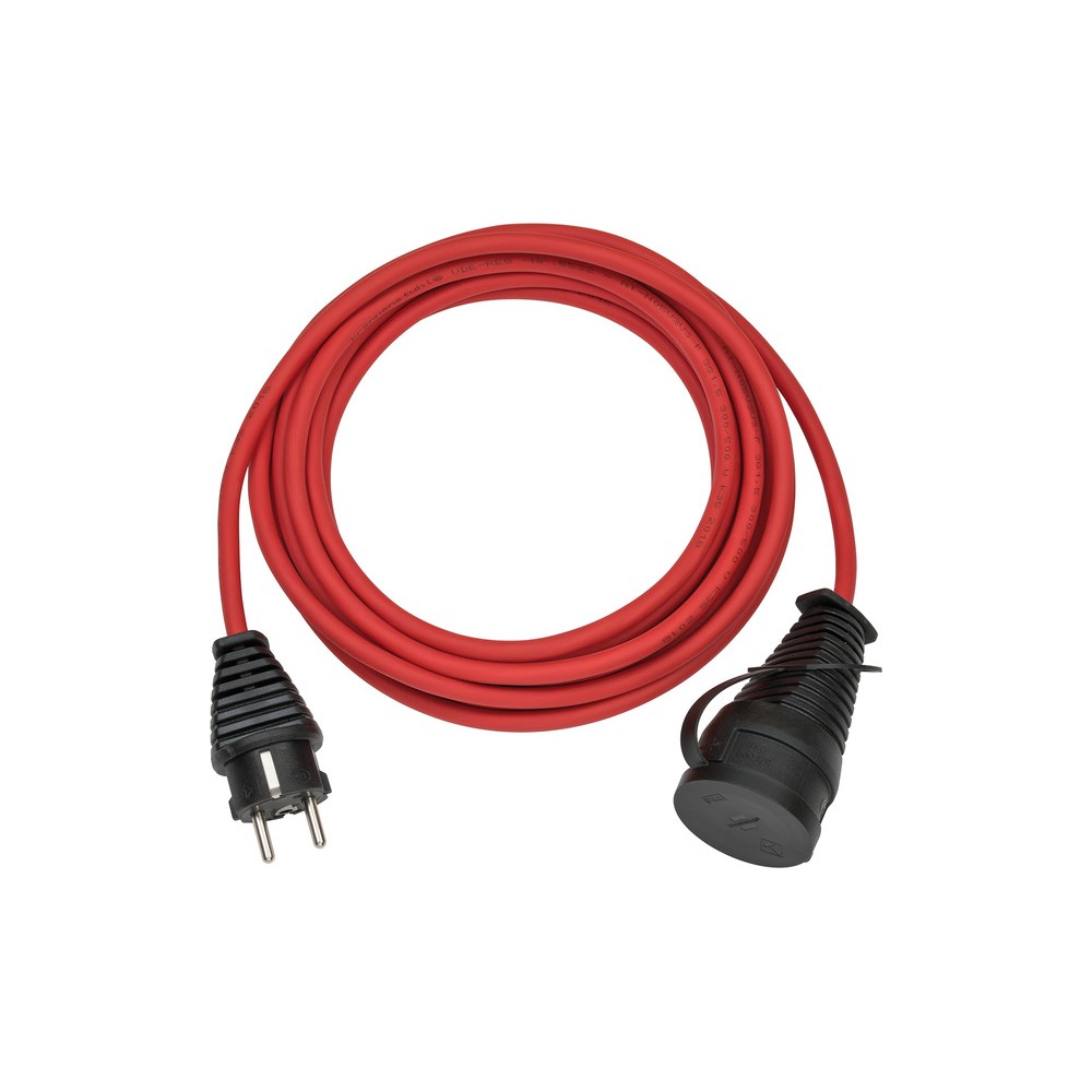 Kabel przedłużający BREMAXX IP44 czerwony 25m AT-N05V3V3-F3G1,5mm²