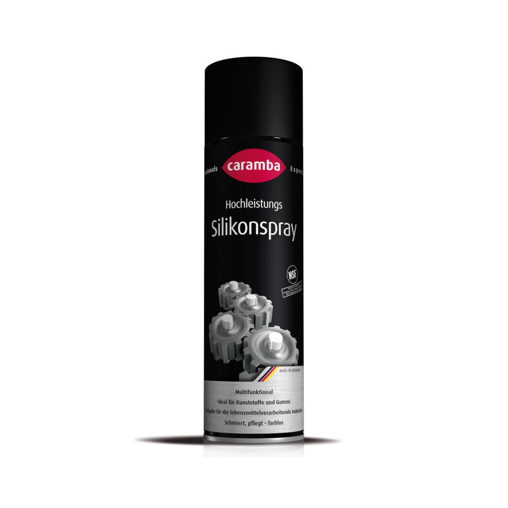 Spray silikonowy o wysokiej wydajności NSF H2 500 ml Caramba